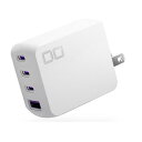 CIO NovaPort QUADII 100W 3C1A 次世代充電器 CIO-G100W3C1A-N2-WH ホワイト