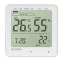 EMPEX(エンペックス) デジタル快適計IVプラス(気象計) TD-8210 ホワイト