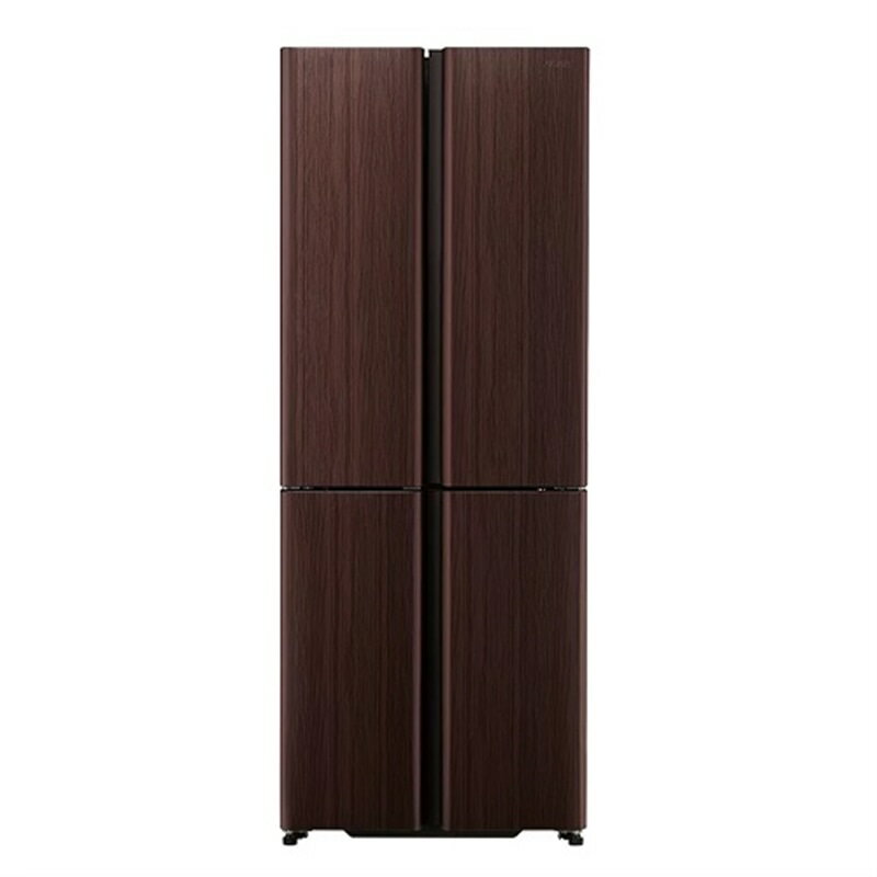 (長期無料保証/配送設置無料)AQUA（アクア） 4ドア冷蔵庫　TZシリーズ AQR-TZ42R(T) ダークウッドブラウン　観音開き　内容量：420リットル