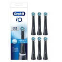 BRAUN(ブラウン) 替ハブラシ(6本)iOアルティメイトクリーン iORBCB-6EL ブラック