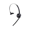 エレコム ワイヤレス ヘッドセット 片耳 無線 Bluetooth マイク付き オーバーヘッドタイプ LBT-HSOH13BK