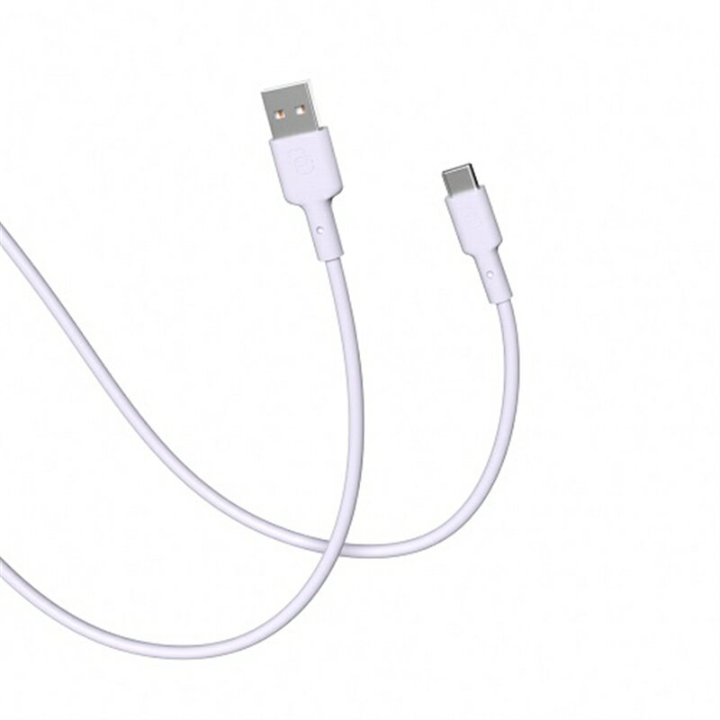 FUNMAXJAPAN CellCube TSUNAGU mayu USB-A to USB-Cケーブル（1.0m） CC-CB06-LP ライトパープル（白藤）
