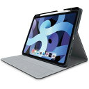 エレコム iPad Air 10.9インチ 第5世代 第4世代 (2022/2020年) ケース カバー 手帳型 TB-A20MSABK ブラック