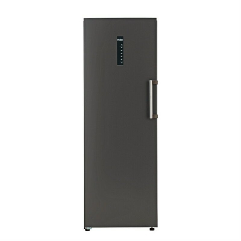 (長期無料保証/配送設置無料)Haier（ハイアール） 前開き式冷凍庫 JF-NUF280CL(K) ブラック　左開き　内容量：280リットル