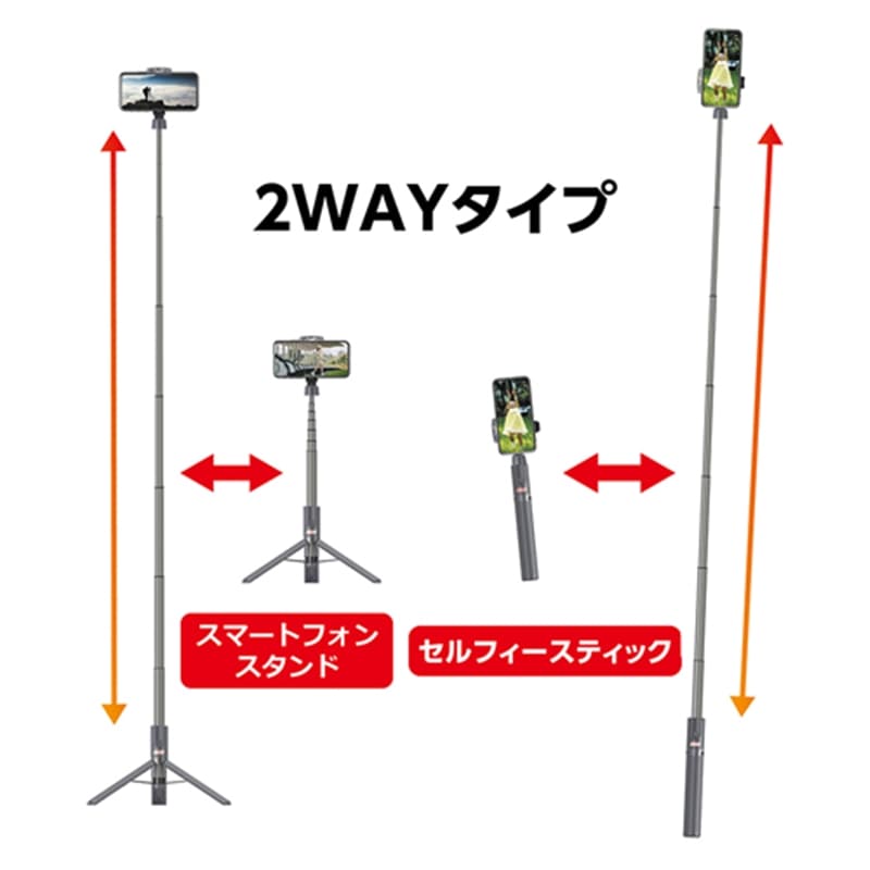 ベルボン セルフィースタンド CVSSLGGY グレー