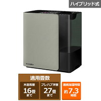 ダイニチ工業 ハイブリッド式加湿器 LX TYPE HD-LX1023(H) モスグレー