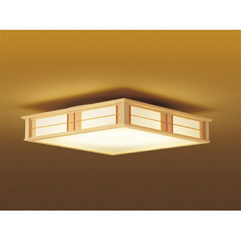 大光電機 14畳用和風LDEシーリングライト DXL-81466 白木 主に14畳用