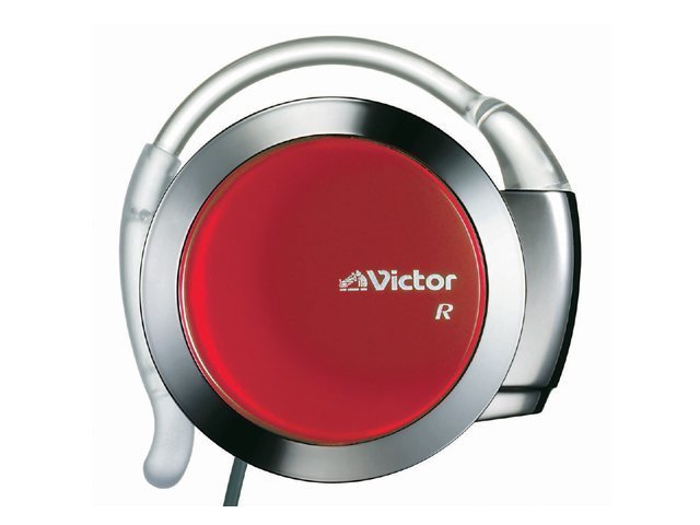 JVC ヘッドホン HP-AL202-MR メタリック＆レッド