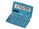 カシオ計算機 電卓 SL-C100C-BU-N レイクブルー
