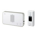ELPA ワイヤレスチャイム(受信器+押しボタン送信器セット) EWS-S5030