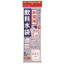 日本製紙クレシア 【備え】 クレシア 背負い式非常用飲料水袋 6L 3枚入り 90291 クリア
