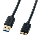 サンワサプライ USB3．0マイクロケーブル KU30-AMC05BK ブラック