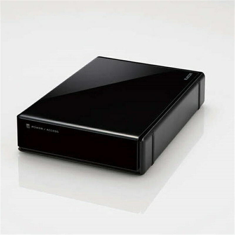 エレコム 外付けハードディスク ELD-QEN2080UBK ブラック　HDD：8TB