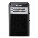 東芝(TOSHIBA) LEDライト付きポケットラジオ TY-APR5(K) ブラック(2)