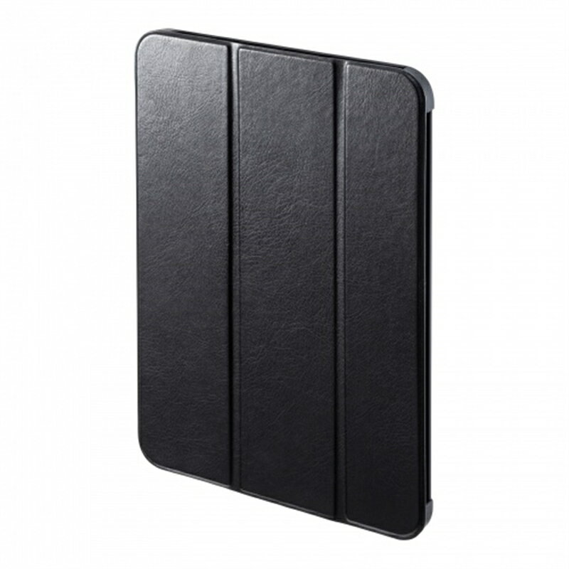サンワサプライ 第10世代iPad 10.9インチ対応ソフトレザーケース PDA-IPAD1907BK ブラック