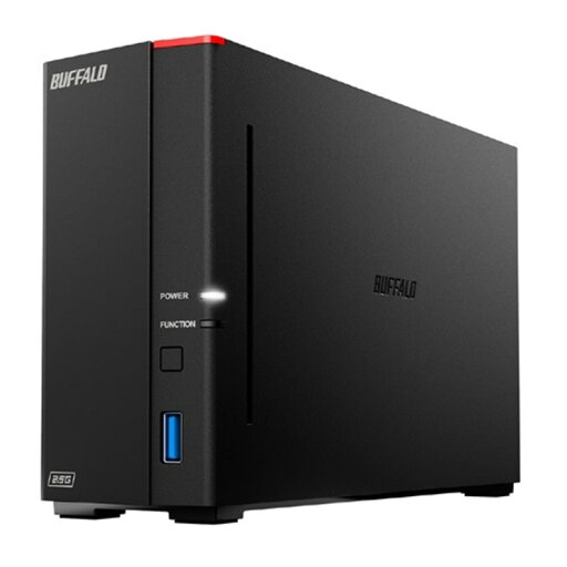 バッファロー(Buffalo) ネットワークHDD(NAS) LinkStation(リンクステーション) 2.5GbE搭載 高速モデル 1ベイ LS710Dシリーズ LS710D0801 HDD:8TB バッファロー(Buffalo) ネットワークHDD(NAS) LinkStation(リンクステーション) 2.5GbE搭載 高速モデル 1ベイ LS710Dシリーズ LS710D0801 HDD:8TB