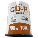 RITEK社製 データ用CD－R 52倍速 100枚 スピンドル RM-CD700R100SD