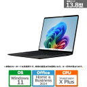 Microsoft(マイクロソフト) Surface Laptop(第 7 世代) 13.8型 Snapdragon X Plus/16/512 Office 2024 搭載/Copilot+ PC EP2-18284 ブラック