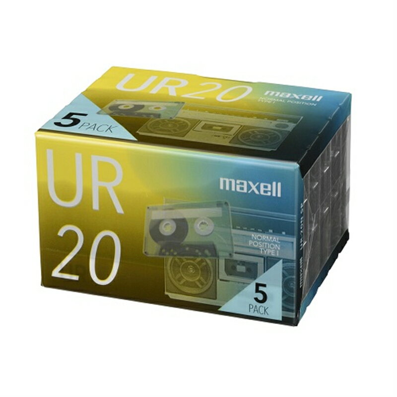 maxell（マクセル） カセットテープ UR-20N 5P
