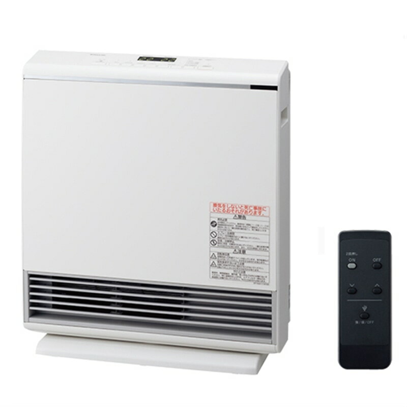 大阪ガス ガスファンヒーター ランクプラス（都市ガス13A） N140-6203（大阪ガス供給エリア内） オフホワイト 適応畳数 木造：11畳/ 鉄筋：15畳まで