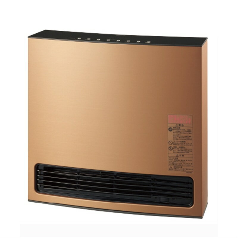 大阪ガス ガスファンヒーター ビバーチェ（都市ガス13A） N140-6153（大阪ガス供給エリア内） ブロンズ 適応畳数 木造：11畳/ 鉄筋：15畳まで