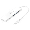 j5 create USB-C 7in1 スリム マルチアダプター JCD373 ホワイト