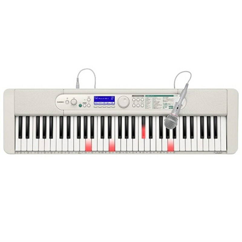 カシオ計算機 Casiotone 光ナビゲーションキーボード LK-530 ホワイト × グリーン