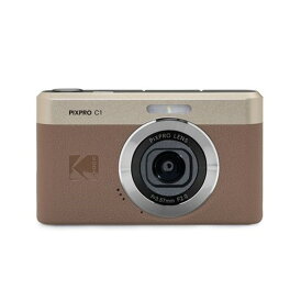 KODAK(コダック) コンパクトデジタルカメラ KODAK PIXPRO C1 C1BN ブラウン