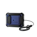 エレコム AirPods Pro (第2世代)用ZEROSHOCK Lockケース AVA-AP4ZEROLNV ネイビー