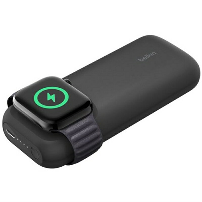 Belkin（ベルキン） BoostCharge Pro 2-in-1 iPhone + Apple Watch 急速充電モバイルバッテリー 10000mAh BPD005btBK