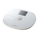 エレコム Wi-Fi通信機能搭載 ECLEAR(エクリア)体組成計 HCS-WFS03-WH ホワイト