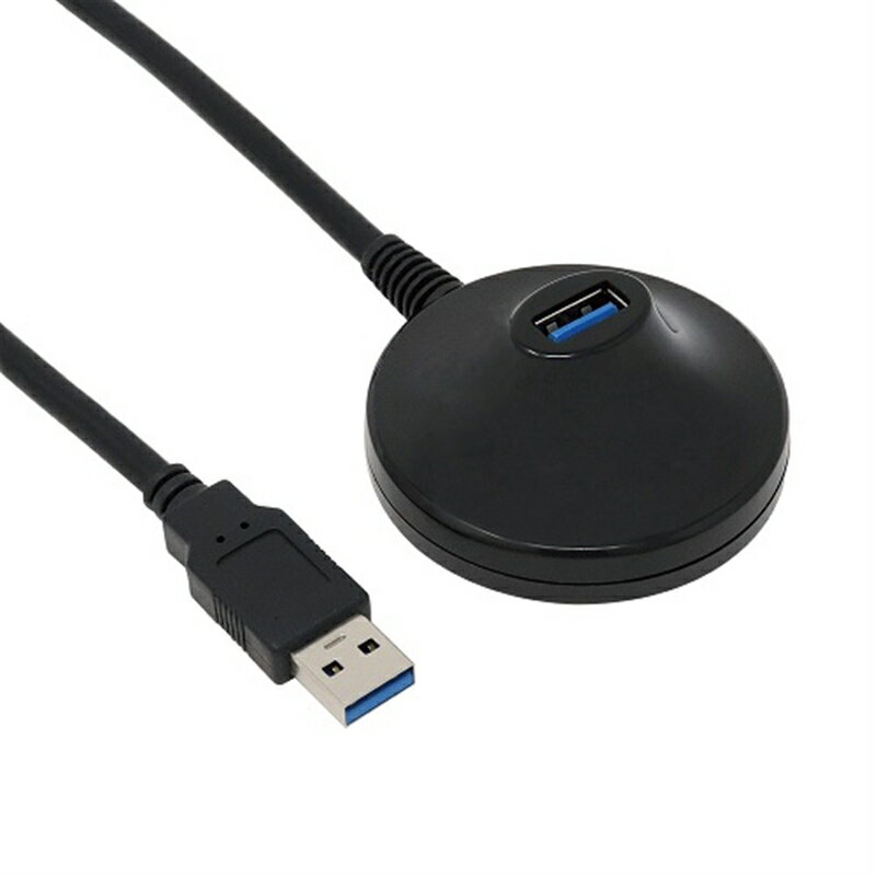 Ainex（アイネックス） 卓上型USB3．2Gen1延長ケーブル 1．5m U31AA-MF15DSK ブラック