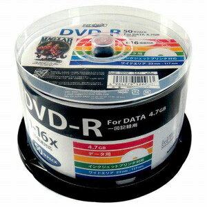 磁気研究所 パソコン用DVD－Rメディア HDDR47JNP50