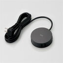 エレコム デザインタップ/roo’t/丸型/4個口/2.5m AVT-D4-2425BK ブラック