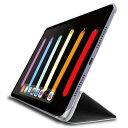 エレコム iPad mini 第6世代/手帳型/背面クリア/ソフトレザー/2アングル TB-A21SWV2BK ブラック