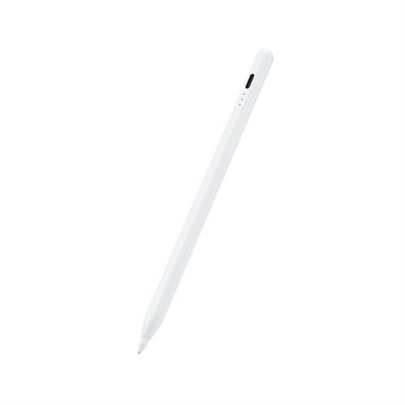 エレコム iPad用タッチペン（充電式） P-TPACSTAP04WH ホワイト