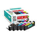 エコリカ エコリカ CANON ( キヤノン ) BCI-301+300/5MP 対応 リサイクル インク カートリッジ 5色パック 残量表示機能付 ECI-C...