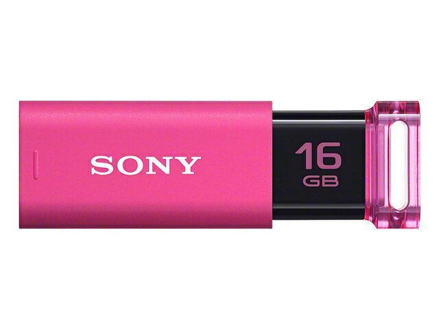 SONY（ソニー） USBメモリ USM16GU P ピンク 容量：16GB