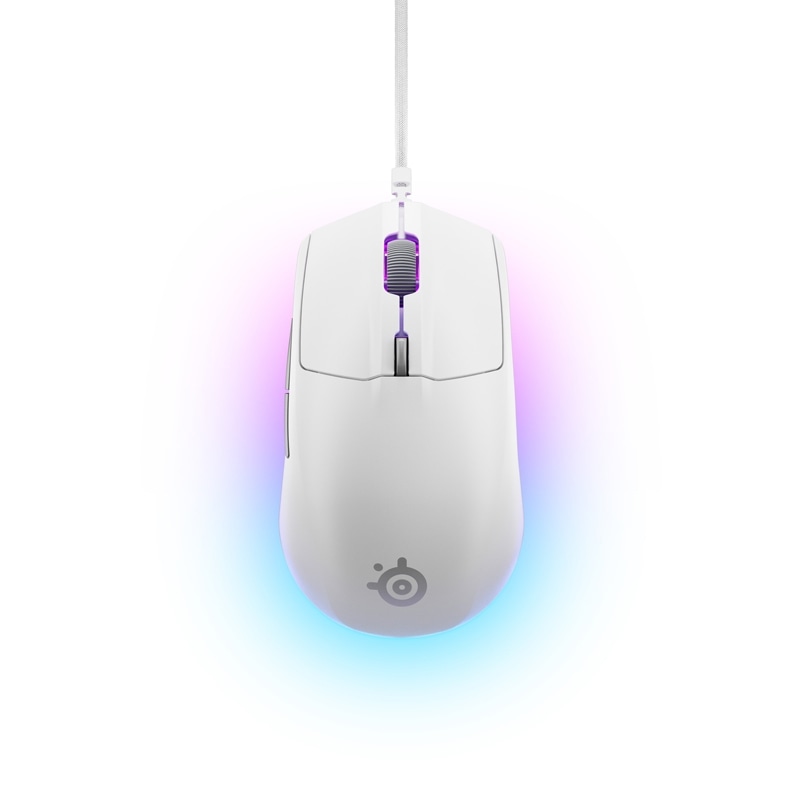 SteelSeries（スティールシリーズ） Rival 3 Gen 2 White ゲーミングマウス 62516 ホワイト