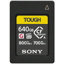 SONY \j[  CFexpress Type A [J[h CEA-G640T eʁF640GB