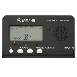 ヤマハ クロマチックチューナー TD-19 BK ブラック