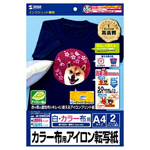 サンワサプライ アイロンプリント JP-TPRCLN