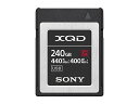 SONY ソニー XQDメモリーカード QD-G240F J 容量：240GB