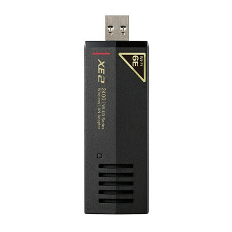 ХåեBuffalo USB³ Wi-Fi 6E ץAirStationWI-U3-2400XE2꡼ WI-U3-2400XE2 ֥å