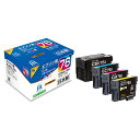ジット EPSON IC4CL76 4色パック対応 ジットリサイクルインクカートリッジ JIT-AE764P 4色パック(BK/C/M/Y)