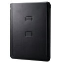 エレコム 11インチiPad Pro(M4) 用レザーポーチ TB-A24PMPPLS2BK ブラック