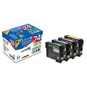 ジット EPSON IC4CL74 4色セット対応 ジットリサイクルインクカートリッジ JIT-AE744P 4色パック(BK/C/M/Y)