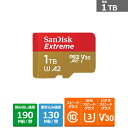 SANDISK(サンディスク) サンディスク エクストリーム microSDXC UHS-Iカード SDSQXAV-1T00-JN3MD 容量:1TB