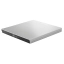 Logitec(ロジテック) Mac用ポータブルDVDドライブ LDR-PVB8U3MSV シルバー