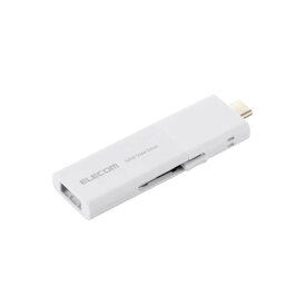 エレコム USB Type-C(TM)/USB-Aコネクター対応外付けポータブルSSD ESD-EWB0250GWHR ホワイト SSD:250GB